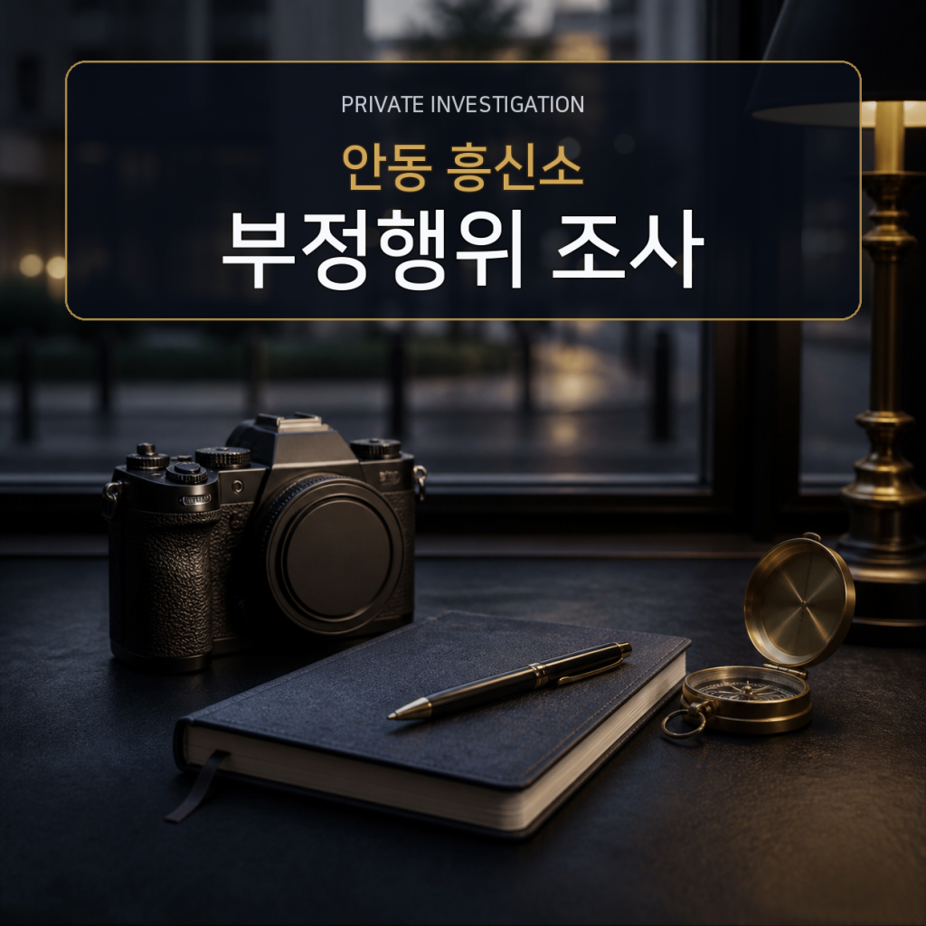 안동 부정행위 사실조사 전문 흥신소